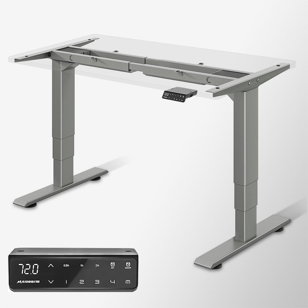 Maidesite T2 Pro Plus Gray- Electric Standing Desk Leg