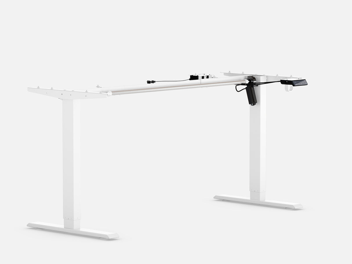 Maidesite T1 Basic standing desk frame white