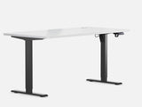 Maidesite T1 Basic height adjustable desk black and white desktop