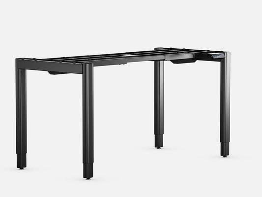 maidesite 4 leg standing desk frame black