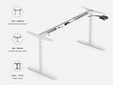 Maidesite TH2 Plus Art - Electric Standing Desk Height Adjustable Table Frame