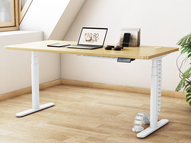 Maidesite TH2 Plus Art - Electric Standing Desk Height Adjustable Table Frame