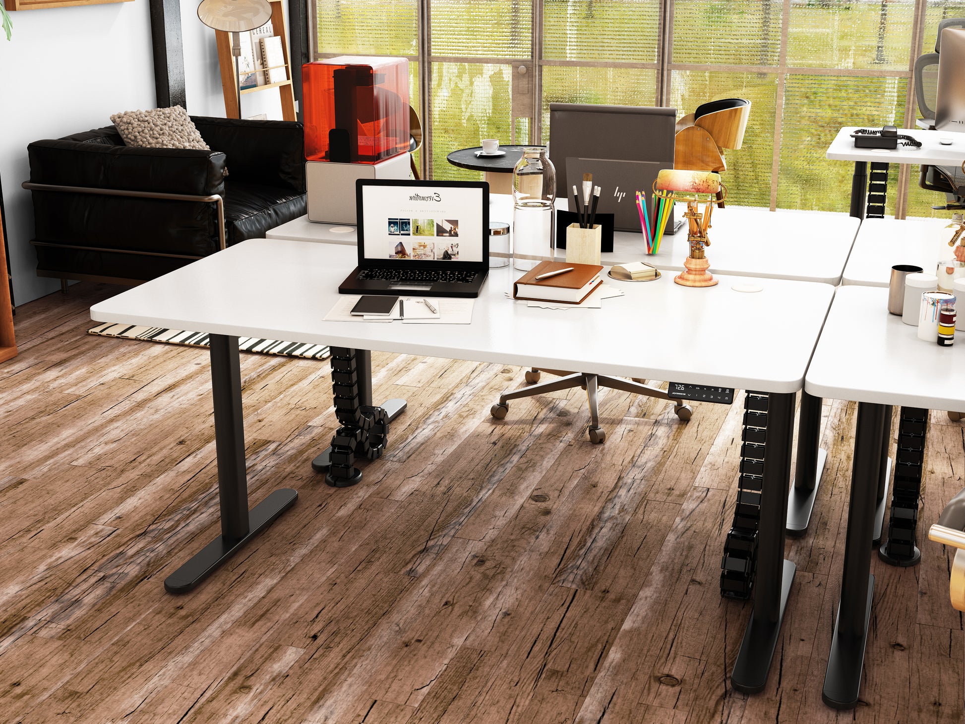 Maidesite EL2 Pro Art - Electric Stand Up Desk Frame