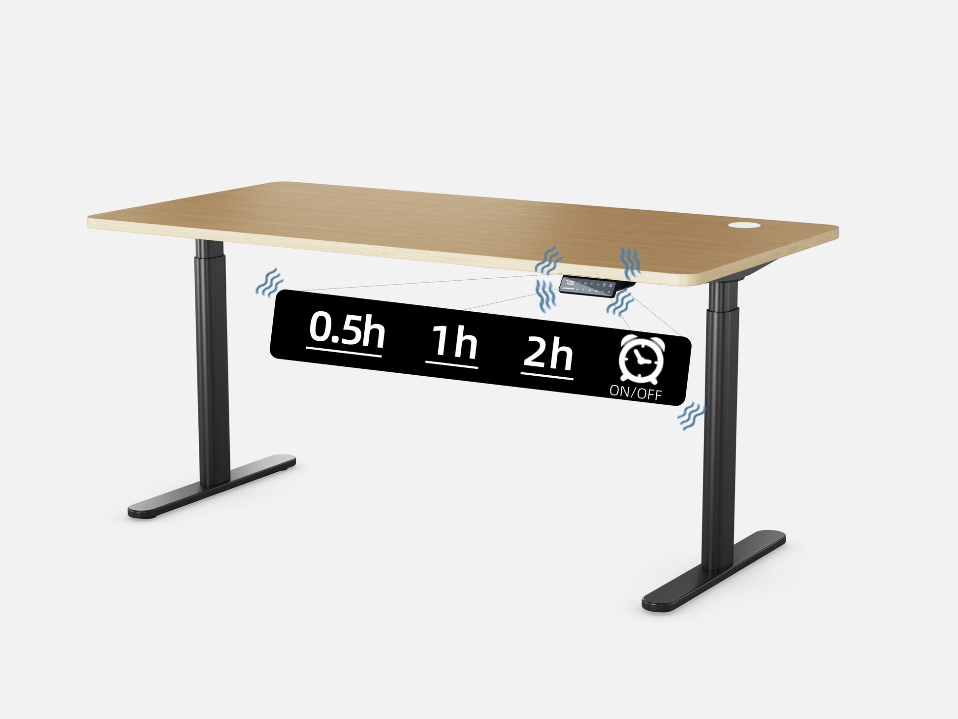 Maidesite EL2 Pro Art - Electric Stand Up Desk Frame