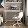 Maidesite electric standing desk 120x60 cm - S1 Basic white in the living room